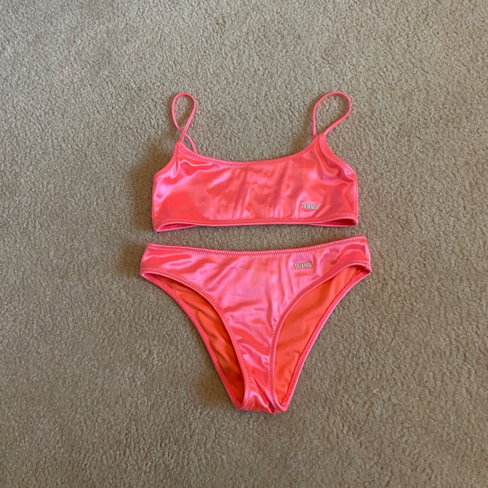 triangl swim suit set